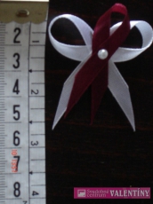 svadobn&eacute; pierko bielo bordov&eacute;